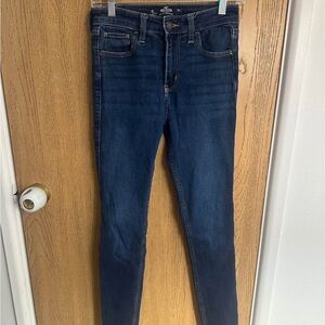 Hollister Dark Blue Skinny Jeans